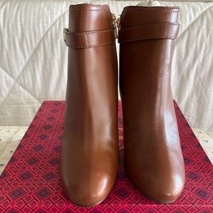 Almond Tory Burch booties